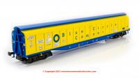 5024 Heljan IWB Cargowaggon number 33 80 279 7 611 in Blue Circle Cement Yellow livery